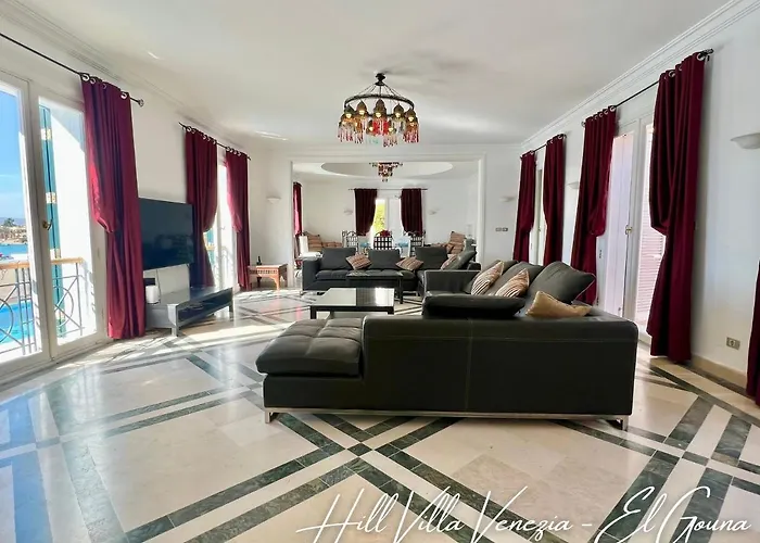Villa Hill Venezia El Gouna: Pool, Beach&wifi Hurghada