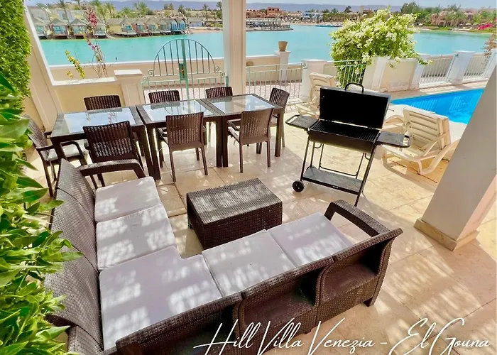 Villa Hill Venezia El Gouna: Pool, Beach&wifi