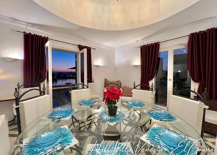 Hill Venezia El Gouna: Pool, Beach&wifi Villa Hurghada